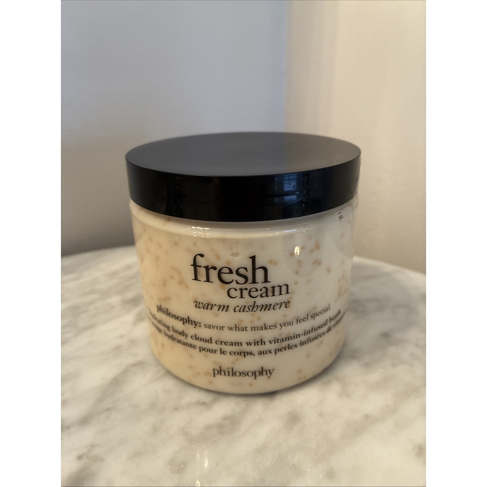 Philosophy Fresh Cream Warm Cashmere Hydrating Body Cloud Cream 16 fl oz New
